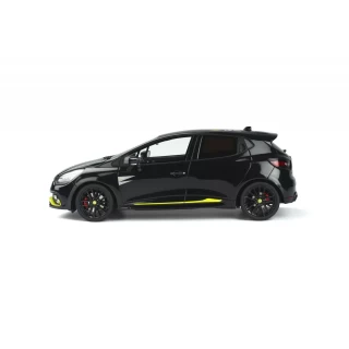 RENAULT CLIO 4 R.S. 18 BLACK 2018 OttO mobile 1:18 Resinemodell (Türen, Motorhaube... nicht zu öffnen!)